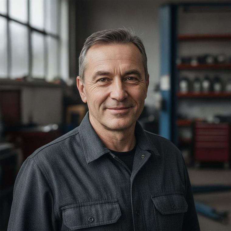 Workshop owner and long term client
