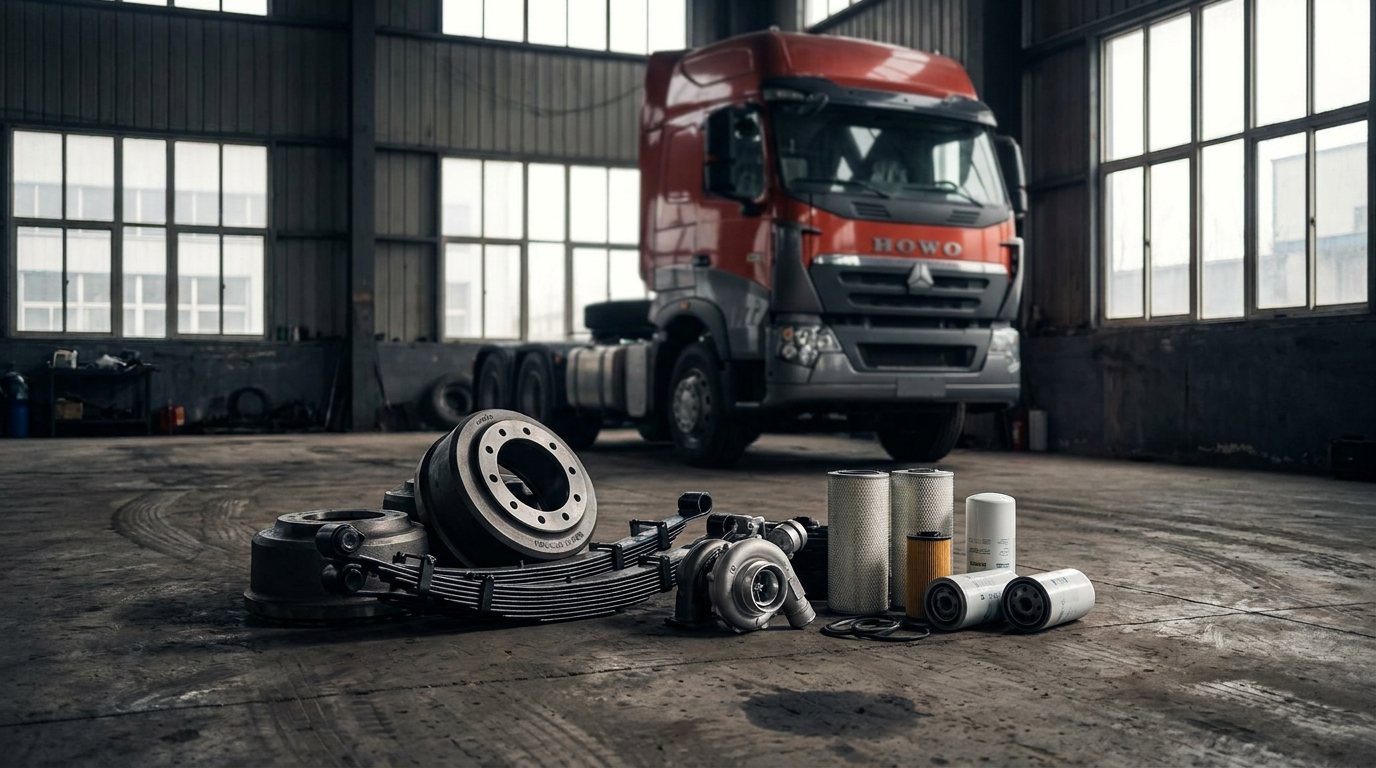 Sourcing truck parts from China for HOWO, Shacman and FAW fleets