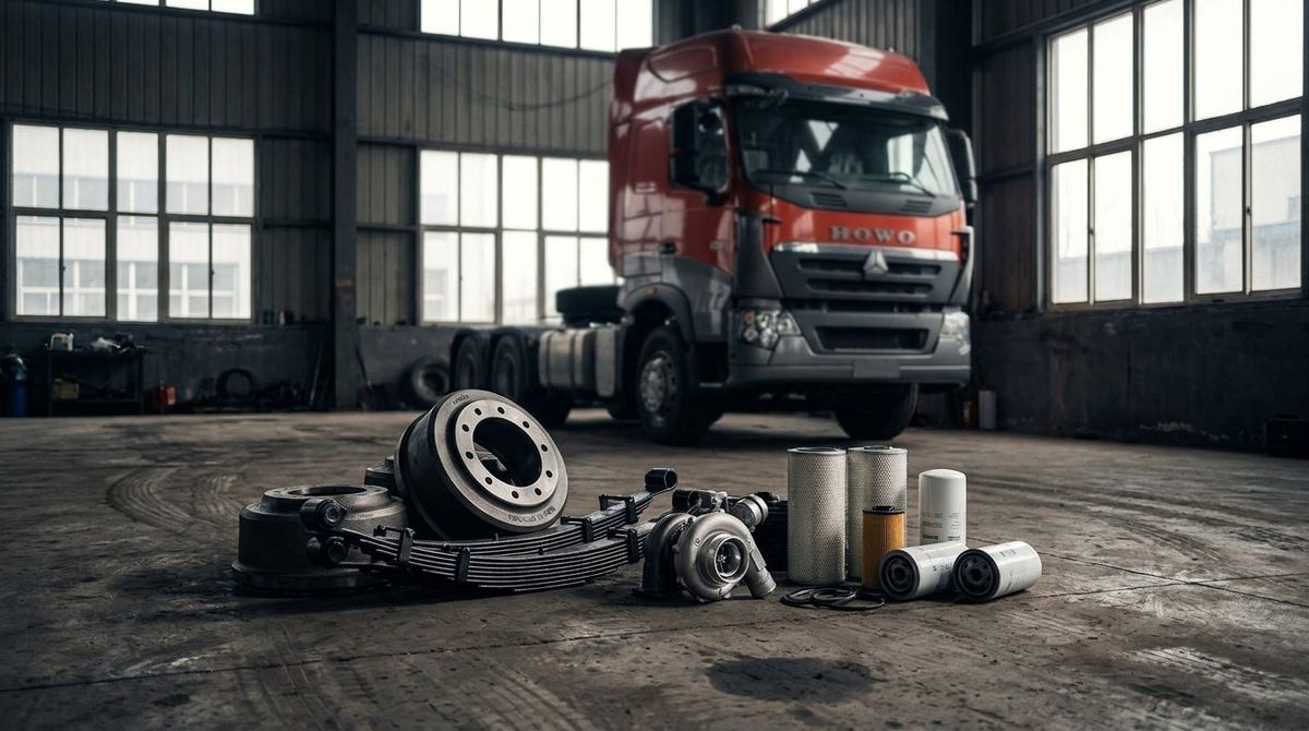 Sourcing truck parts from China for HOWO, Shacman and FAW fleets