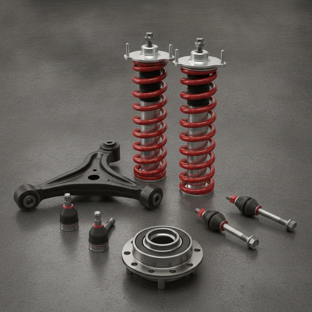 Suspension and steering