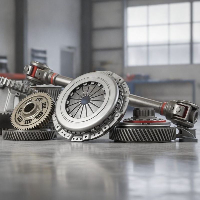 Clutch and gearbox