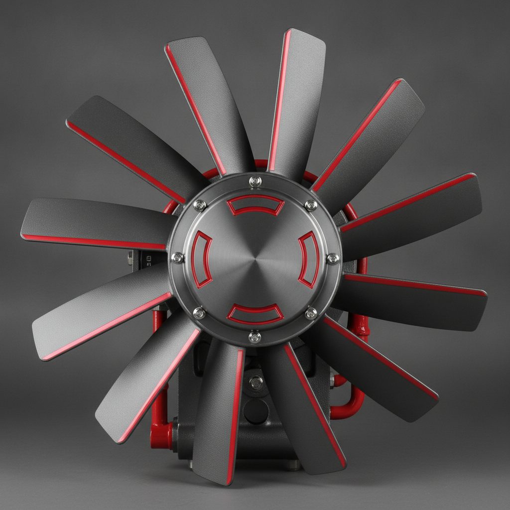 Truck Engine Cooling Fan
